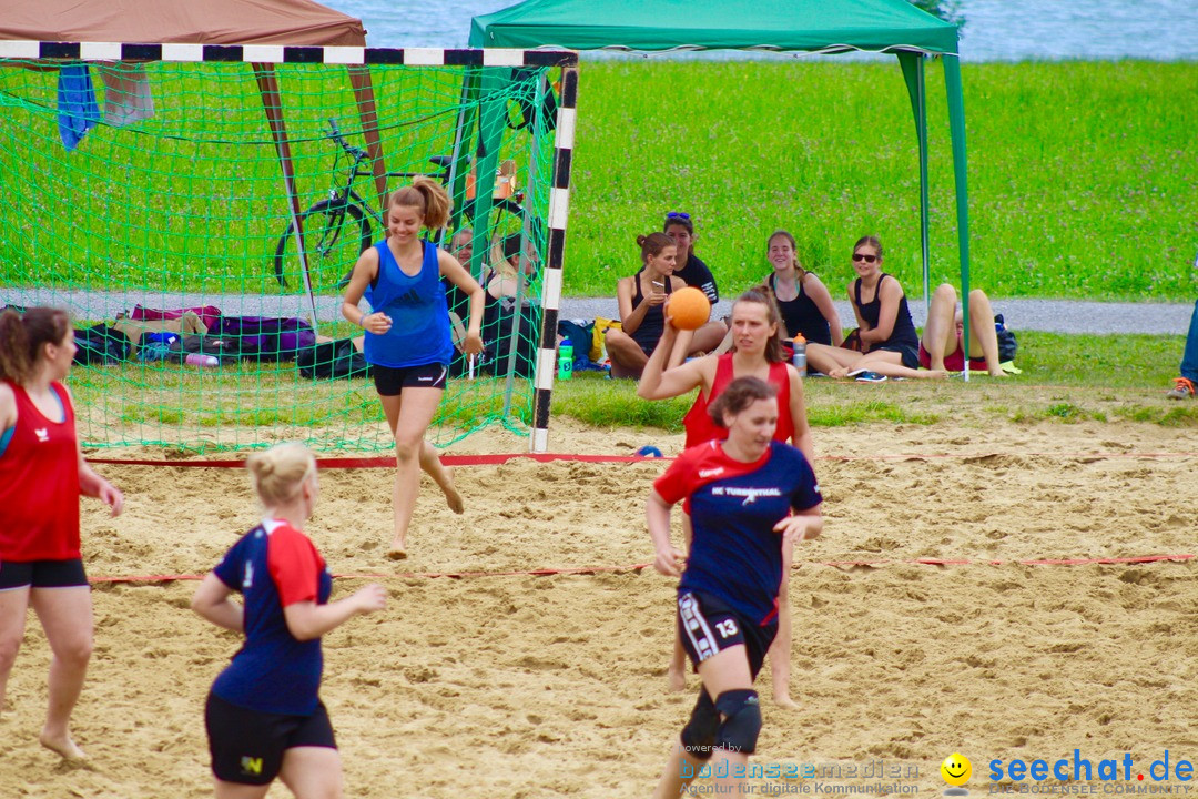 Beach Handball: Schweiz - Arbon am Bodensee, 09.07.2017