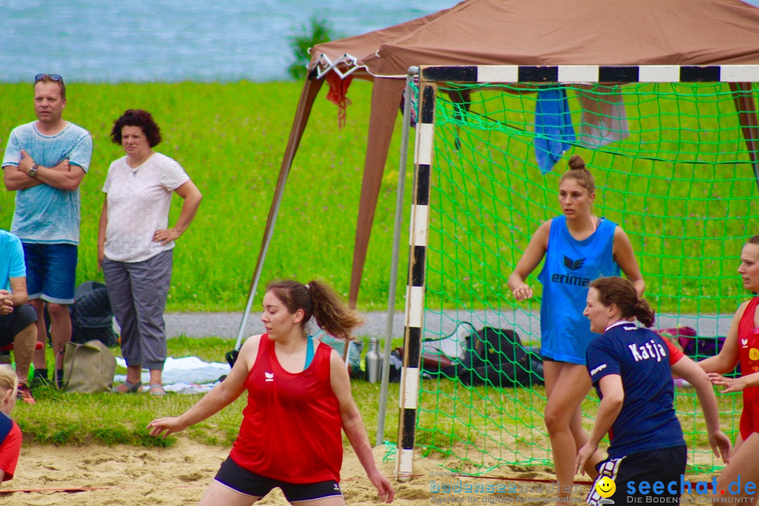 Beach Handball: Schweiz - Arbon am Bodensee, 09.07.2017