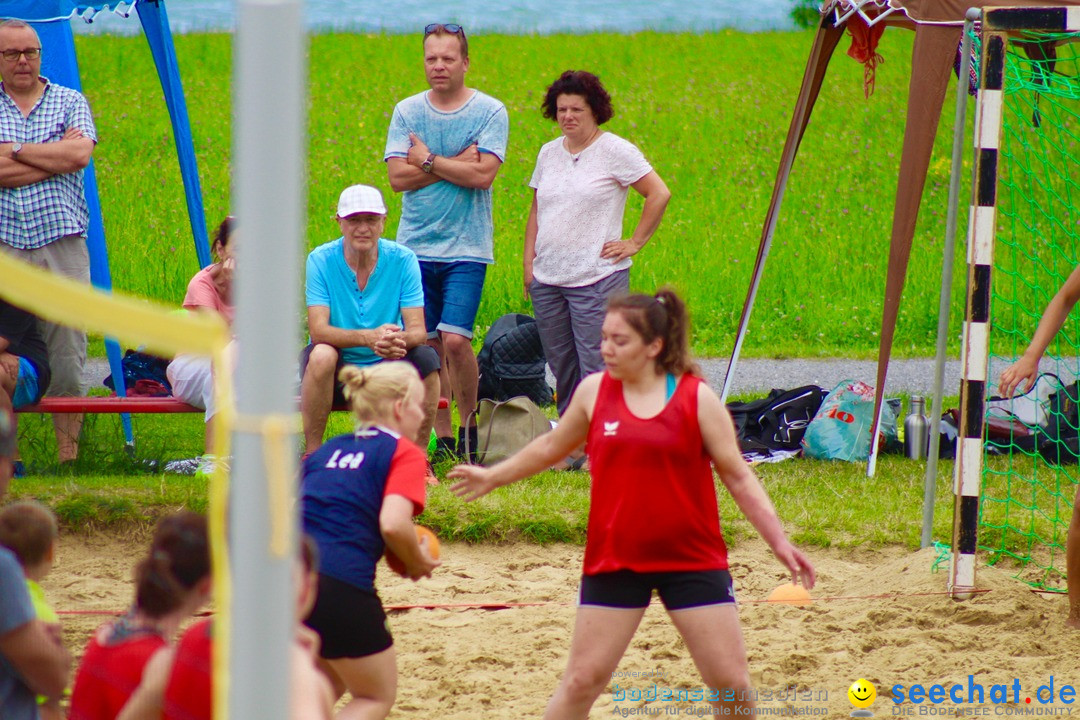 Beach Handball: Schweiz - Arbon am Bodensee, 09.07.2017