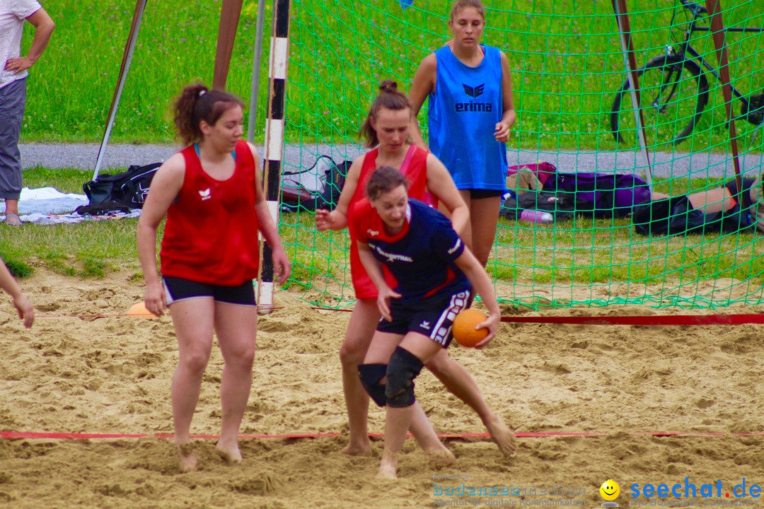 Beach Handball: Schweiz - Arbon am Bodensee, 09.07.2017