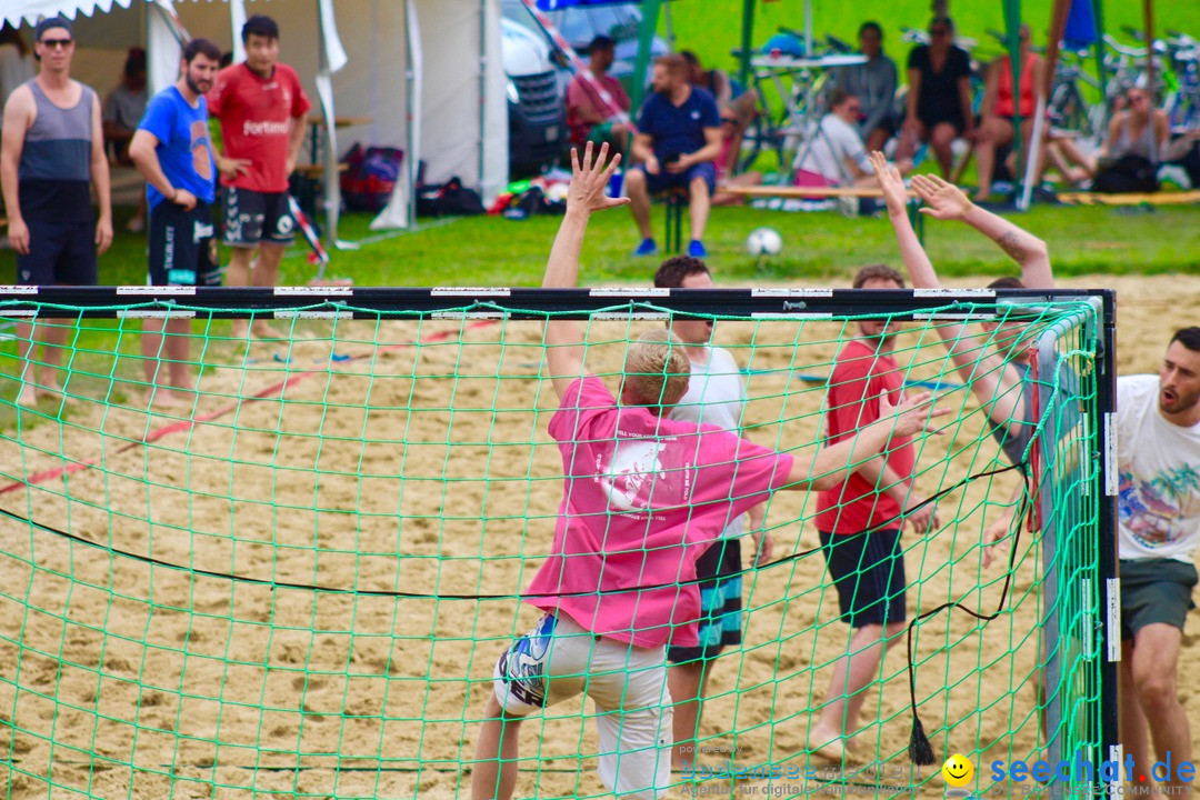 Beach Handball: Schweiz - Arbon am Bodensee, 09.07.2017