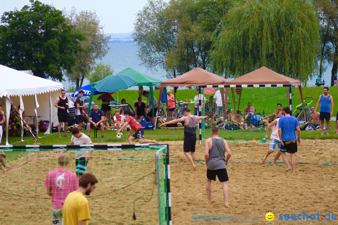 Beach Handball: Schweiz - Arbon am Bodensee, 09.07.2017