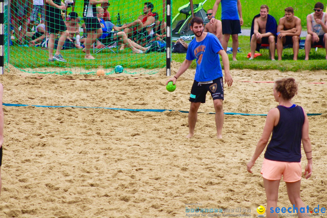 Beach Handball: Schweiz - Arbon am Bodensee, 09.07.2017