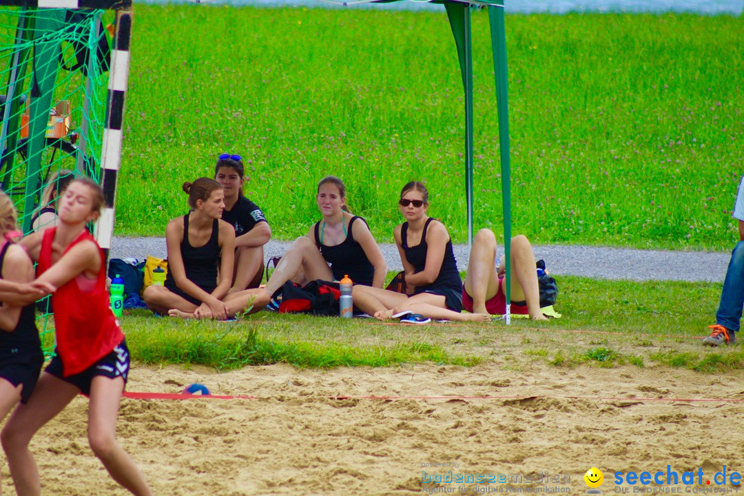 Beach Handball: Schweiz - Arbon am Bodensee, 09.07.2017