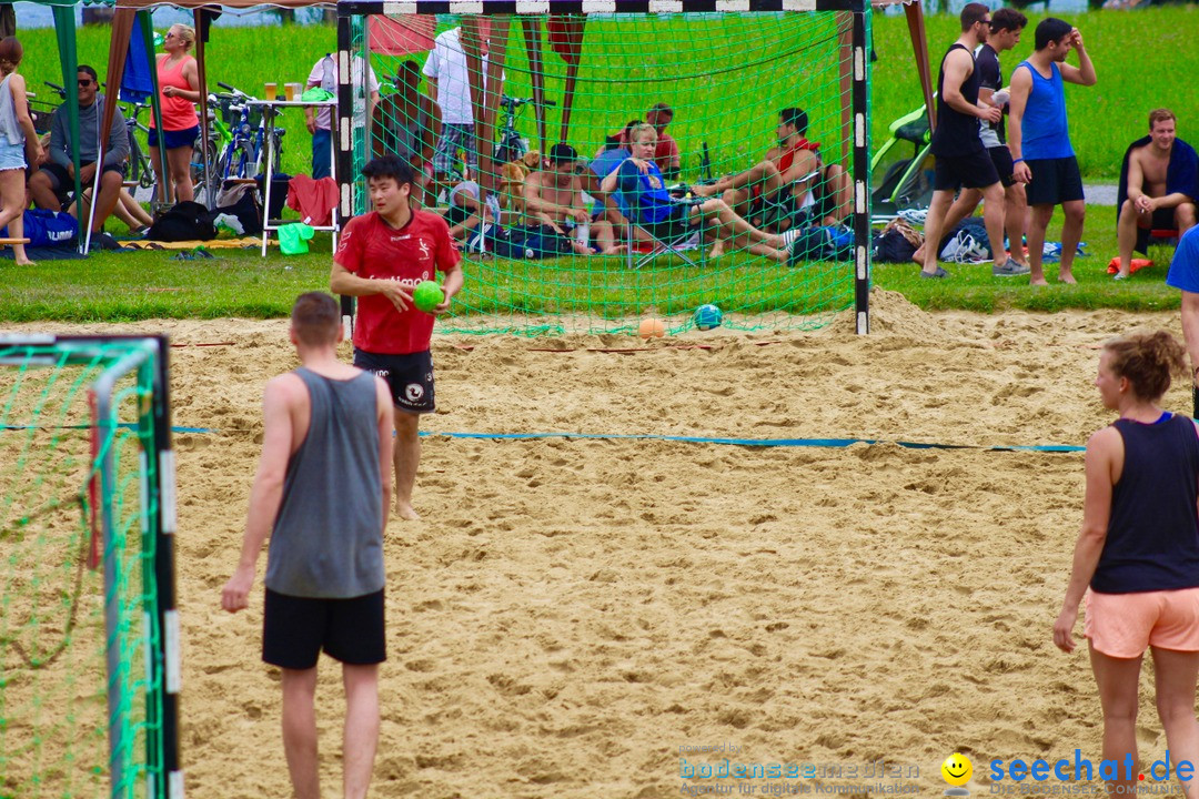 Beach Handball: Schweiz - Arbon am Bodensee, 09.07.2017