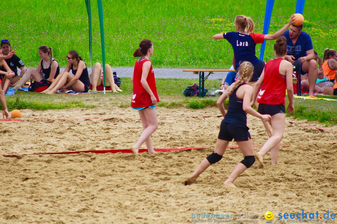 Beach Handball: Schweiz - Arbon am Bodensee, 09.07.2017