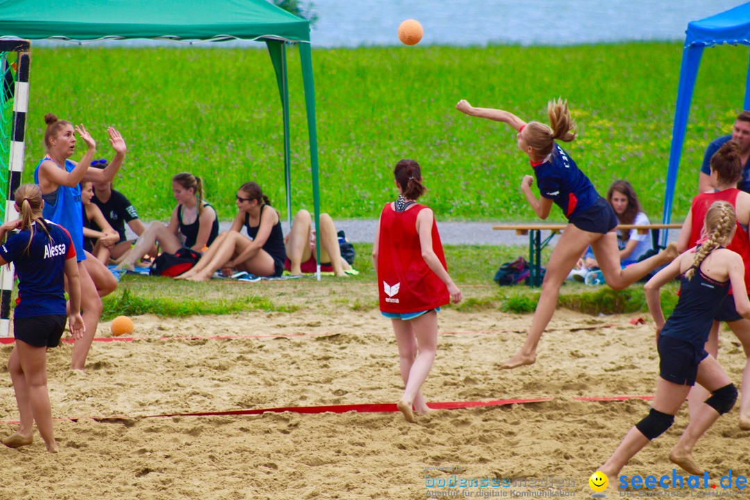 Beach Handball: Schweiz - Arbon am Bodensee, 09.07.2017