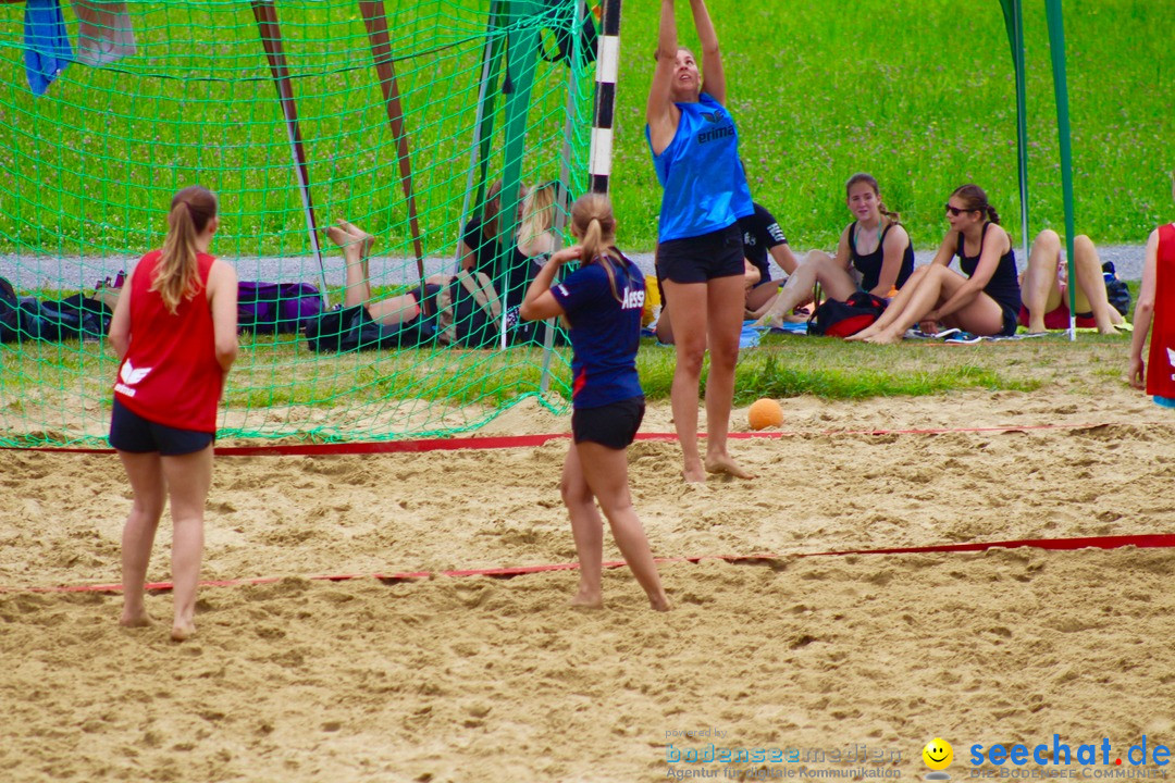 Beach Handball: Schweiz - Arbon am Bodensee, 09.07.2017