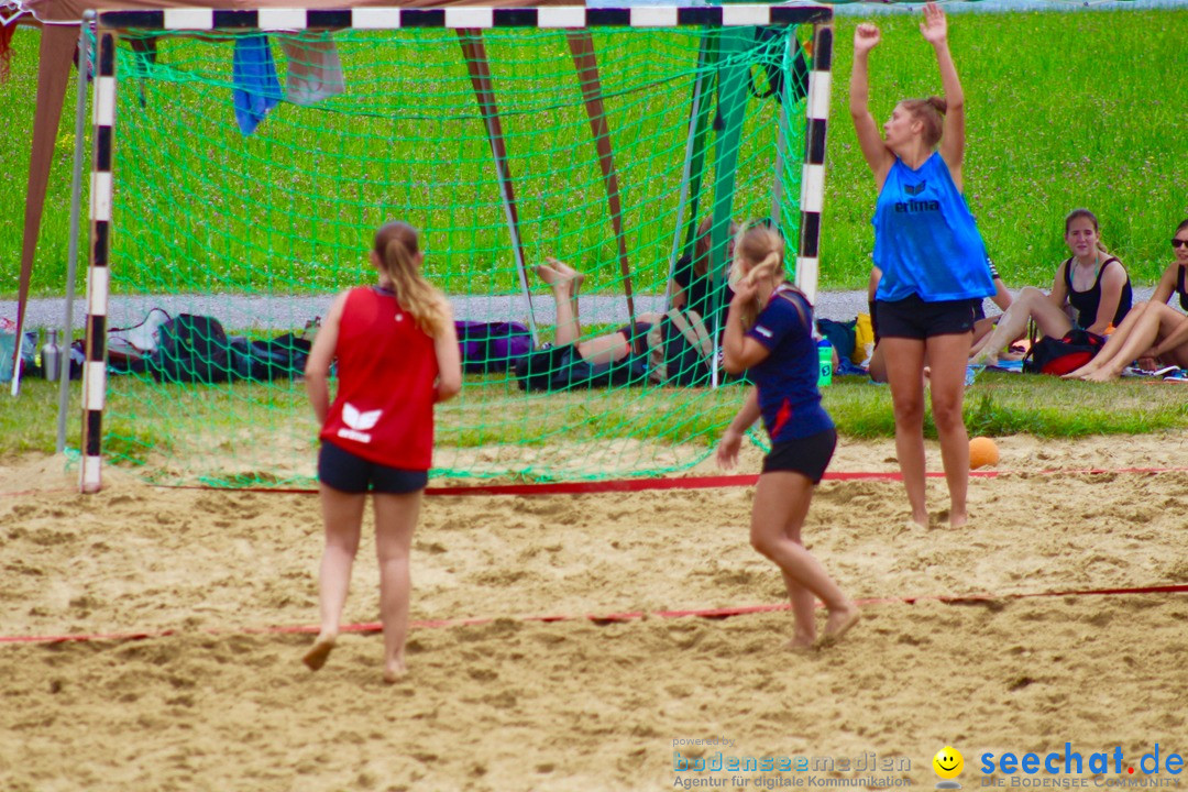 Beach Handball: Schweiz - Arbon am Bodensee, 09.07.2017