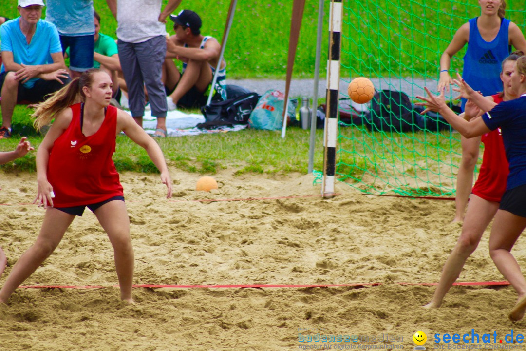 Beach Handball: Schweiz - Arbon am Bodensee, 09.07.2017