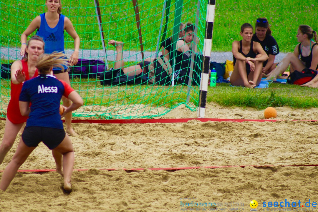 Beach Handball: Schweiz - Arbon am Bodensee, 09.07.2017