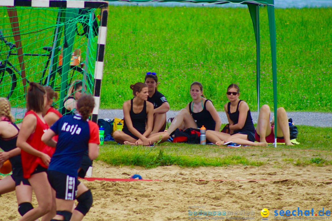 Beach Handball: Schweiz - Arbon am Bodensee, 09.07.2017