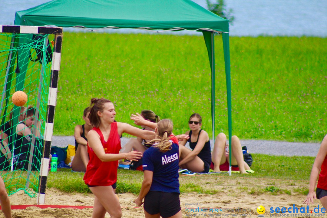 Beach Handball: Schweiz - Arbon am Bodensee, 09.07.2017