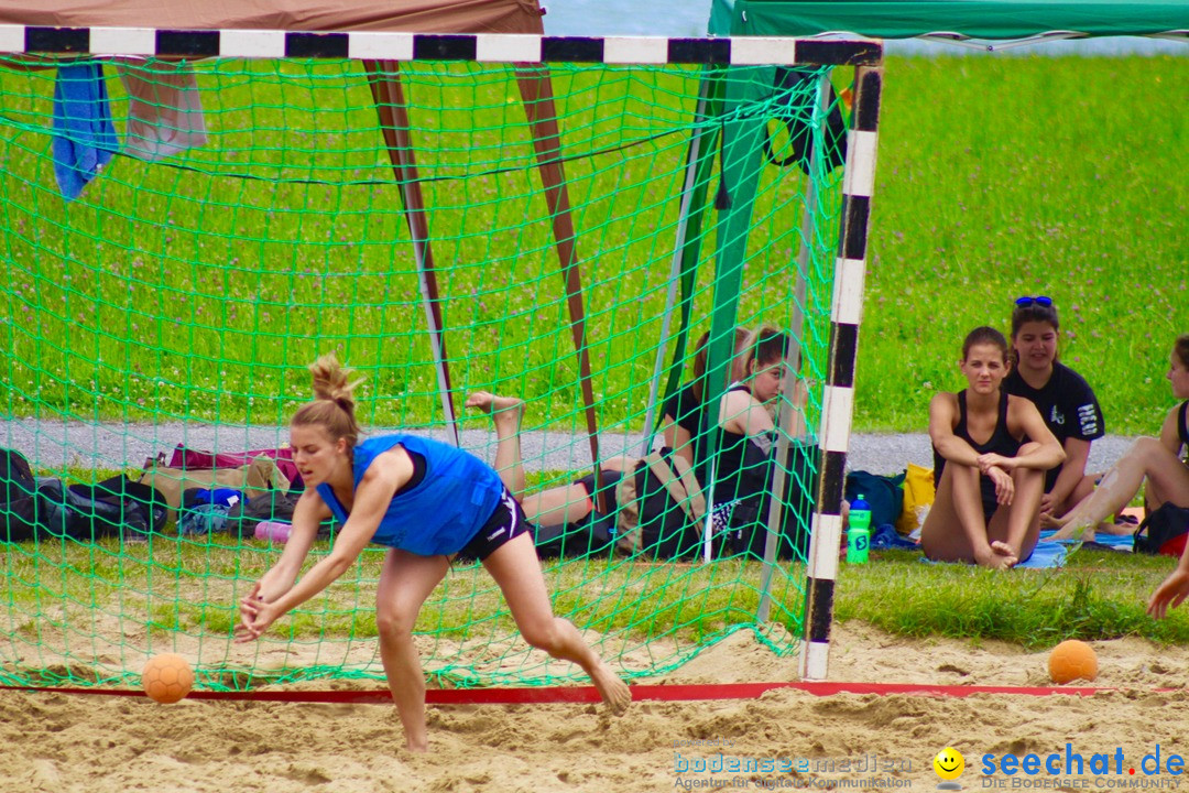 Beach Handball: Schweiz - Arbon am Bodensee, 09.07.2017