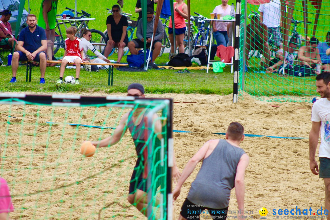 Beach Handball: Schweiz - Arbon am Bodensee, 09.07.2017