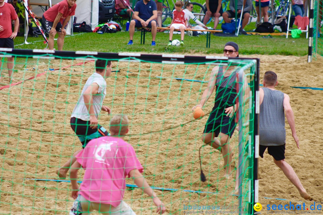 Beach Handball: Schweiz - Arbon am Bodensee, 09.07.2017