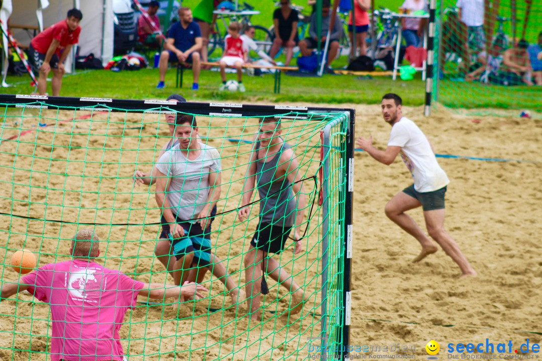 Beach Handball: Schweiz - Arbon am Bodensee, 09.07.2017