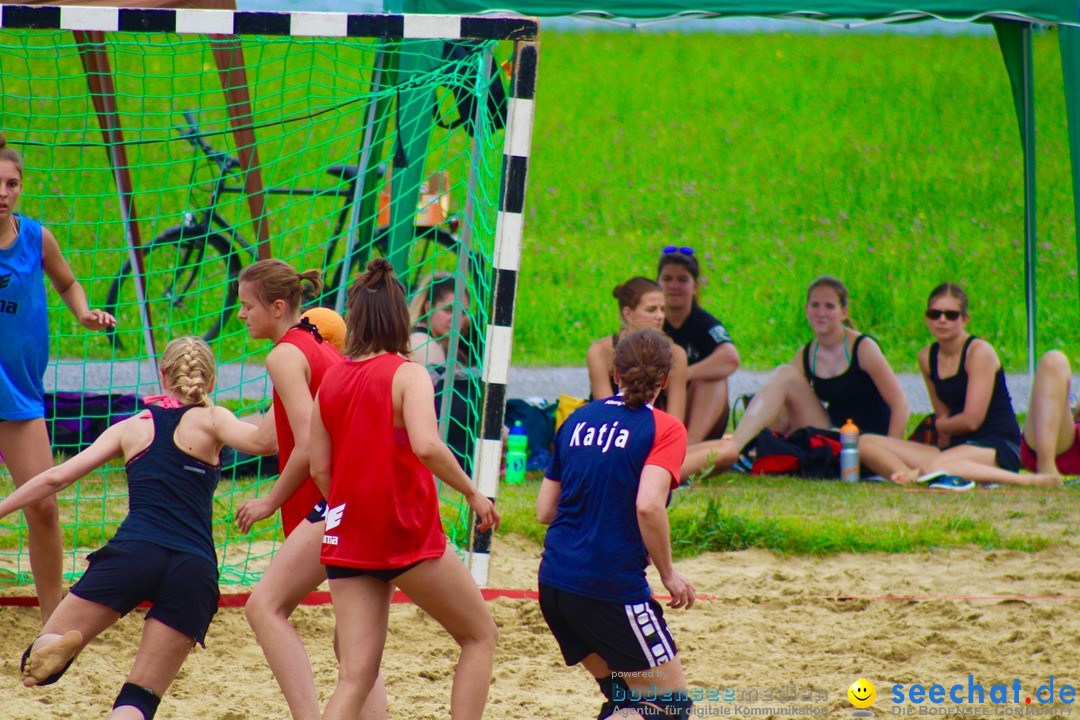 Beach Handball: Schweiz - Arbon am Bodensee, 09.07.2017