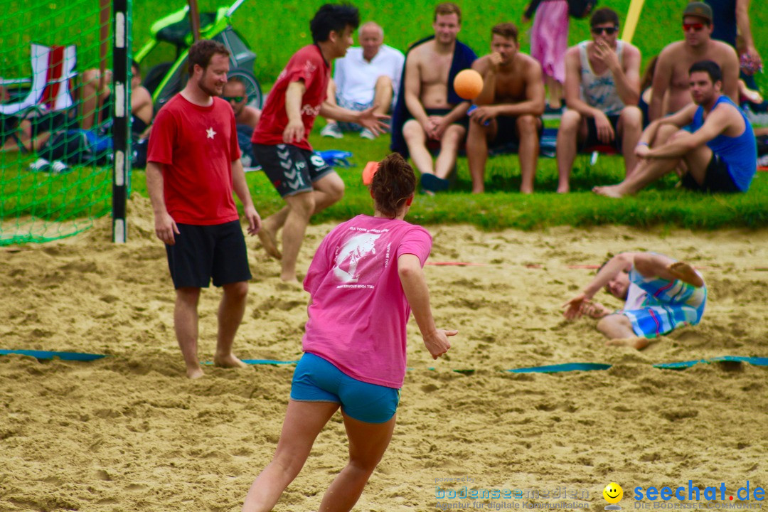 Beach Handball: Schweiz - Arbon am Bodensee, 09.07.2017