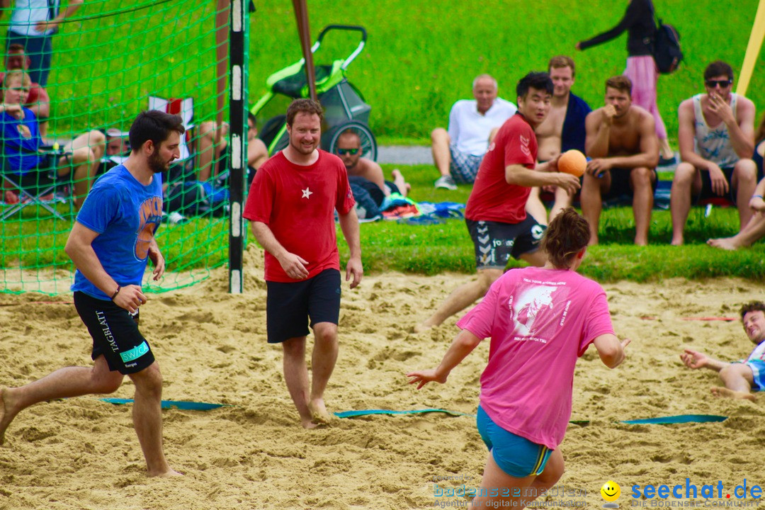 Beach Handball: Schweiz - Arbon am Bodensee, 09.07.2017