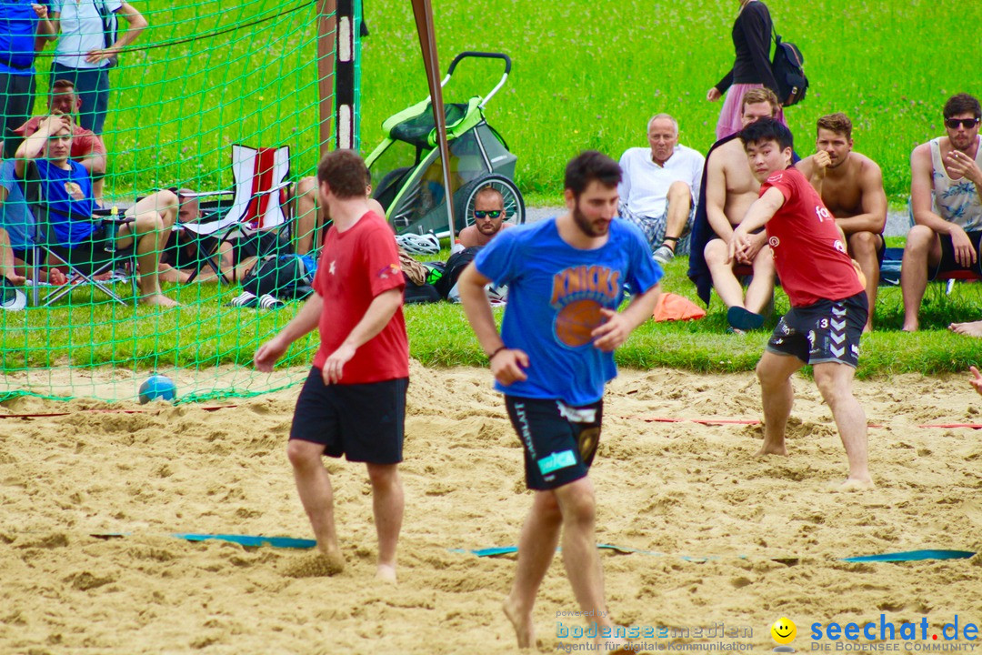 Beach Handball: Schweiz - Arbon am Bodensee, 09.07.2017