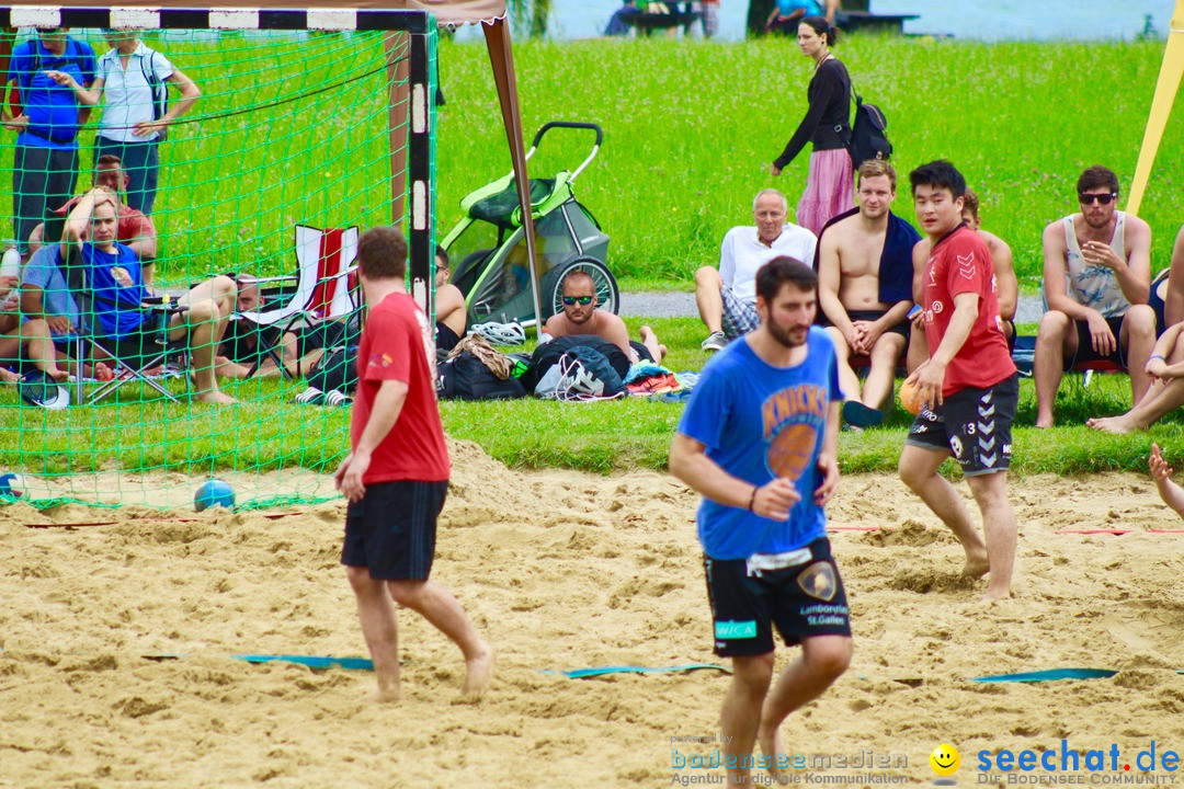 Beach Handball: Schweiz - Arbon am Bodensee, 09.07.2017