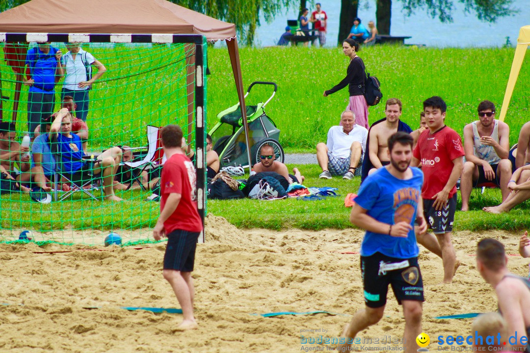 Beach Handball: Schweiz - Arbon am Bodensee, 09.07.2017