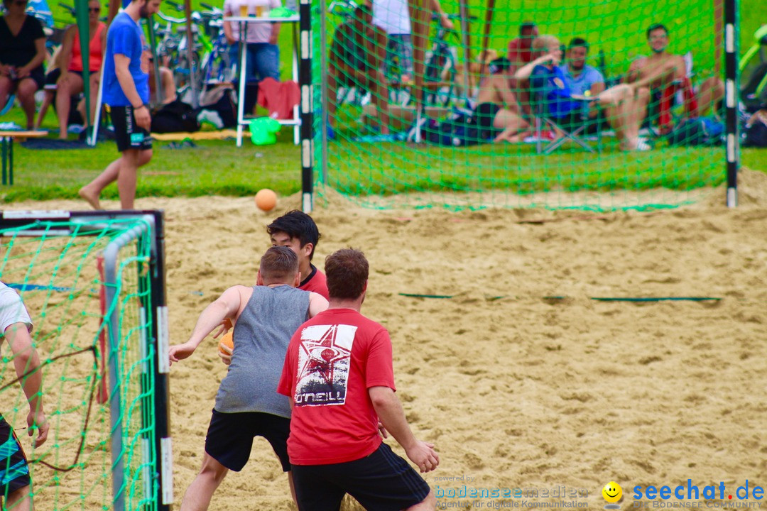 Beach Handball: Schweiz - Arbon am Bodensee, 09.07.2017