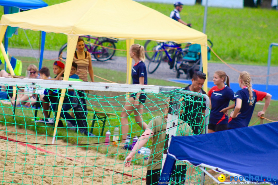 Beach Handball: Schweiz - Arbon am Bodensee, 09.07.2017