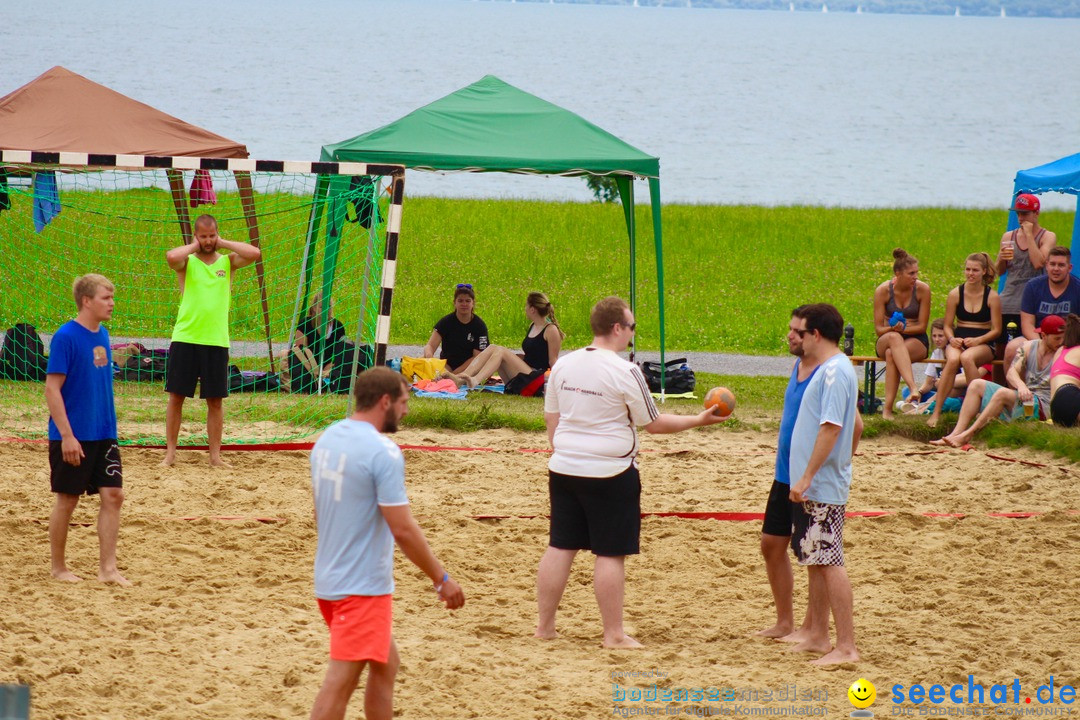 Beach Handball: Schweiz - Arbon am Bodensee, 09.07.2017