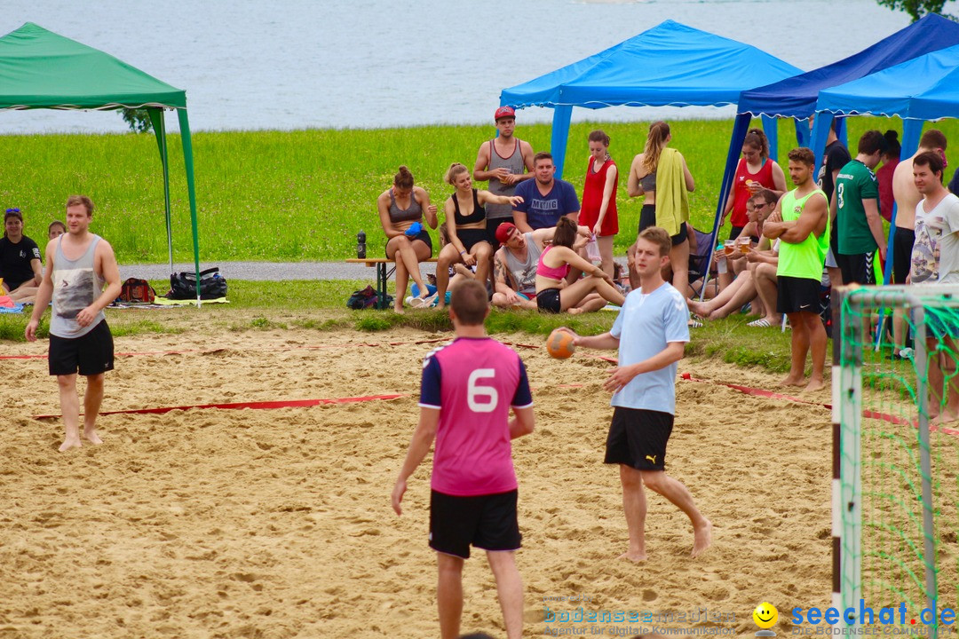 Beach Handball: Schweiz - Arbon am Bodensee, 09.07.2017