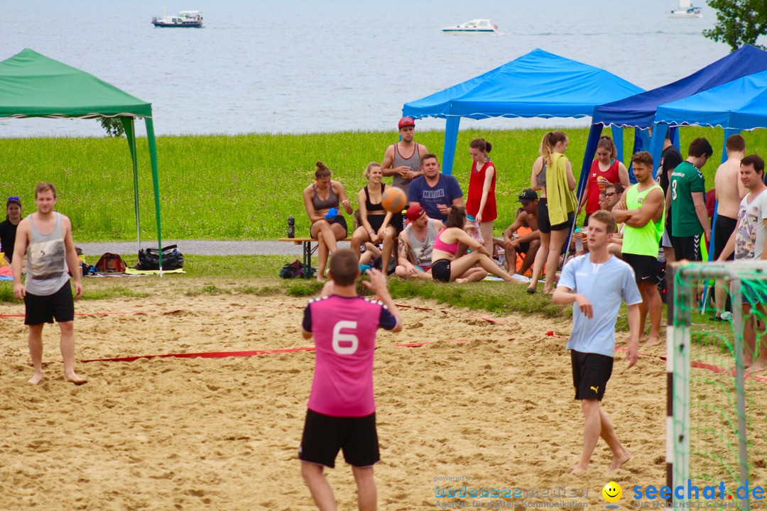 Beach Handball: Schweiz - Arbon am Bodensee, 09.07.2017