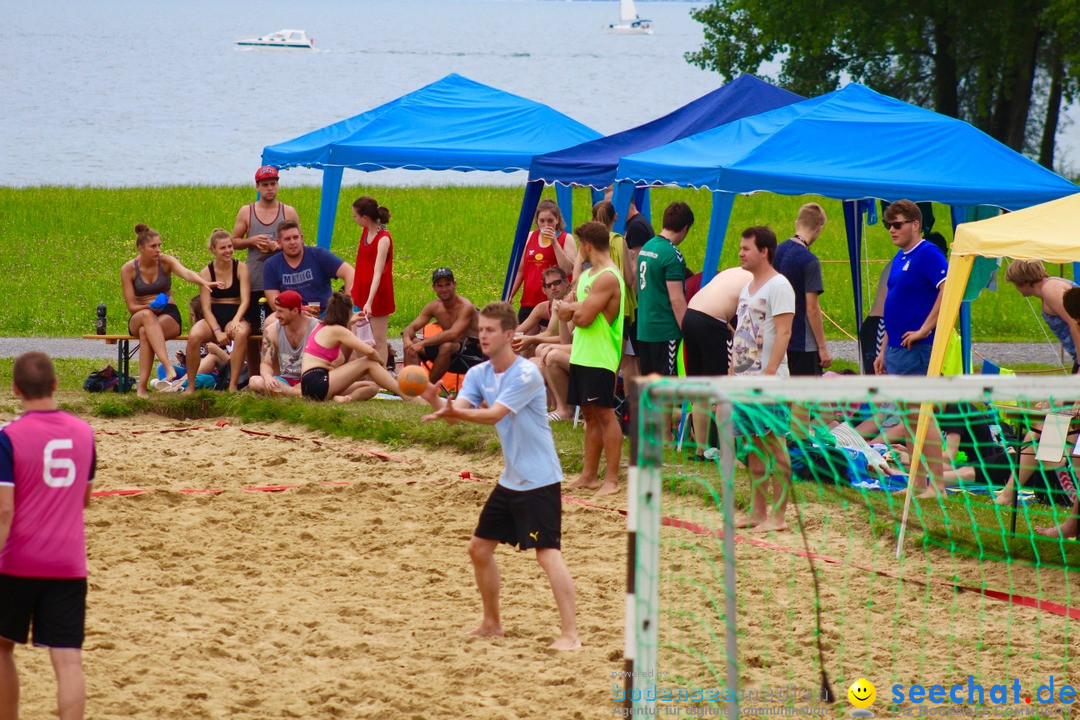 Beach Handball: Schweiz - Arbon am Bodensee, 09.07.2017