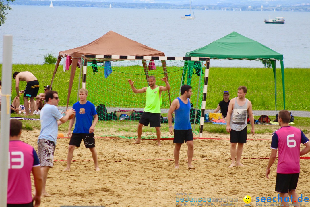 Beach Handball: Schweiz - Arbon am Bodensee, 09.07.2017