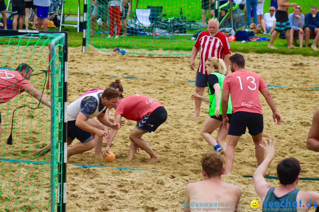 Beach Handball: Schweiz - Arbon am Bodensee, 09.07.2017