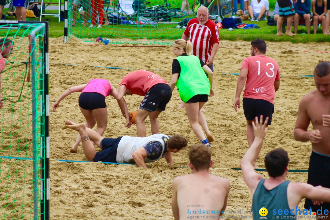 Beach Handball: Schweiz - Arbon am Bodensee, 09.07.2017