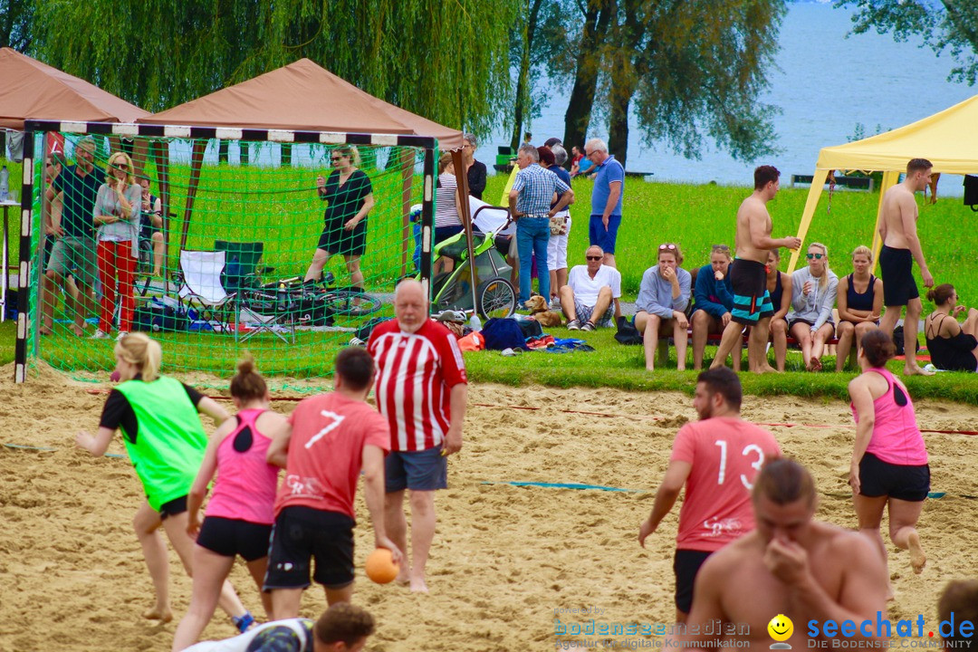 Beach Handball: Schweiz - Arbon am Bodensee, 09.07.2017