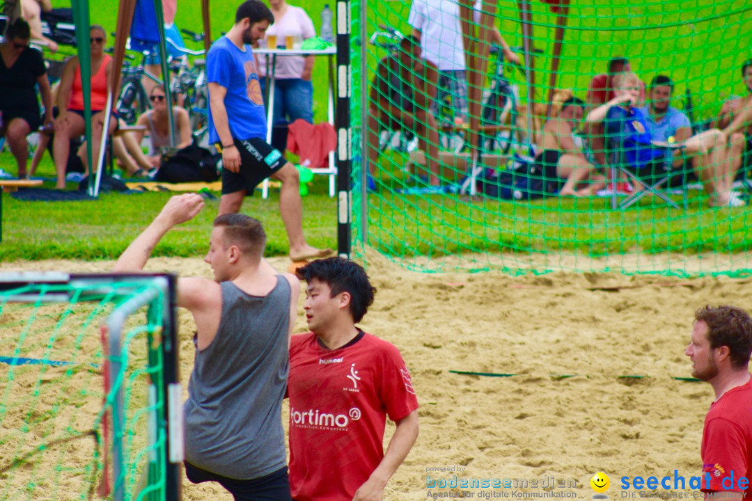 Beach Handball: Schweiz - Arbon am Bodensee, 09.07.2017