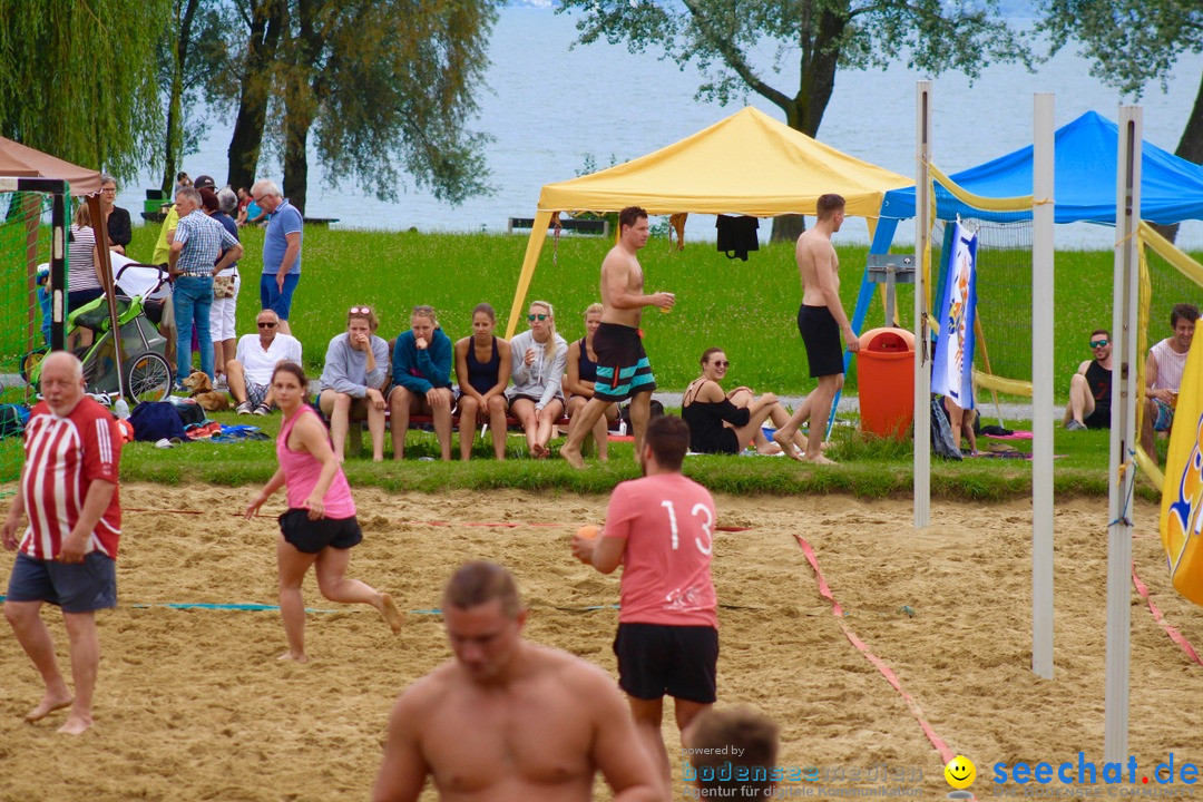 Beach Handball: Schweiz - Arbon am Bodensee, 09.07.2017