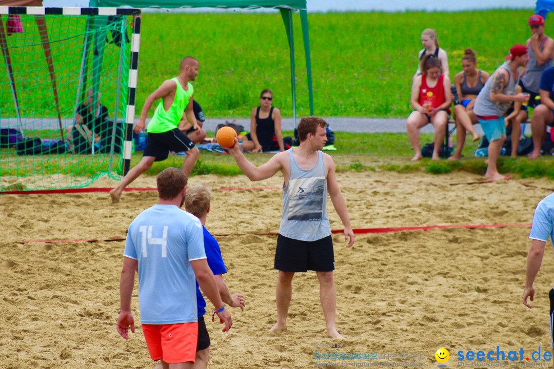 Beach Handball: Schweiz - Arbon am Bodensee, 09.07.2017