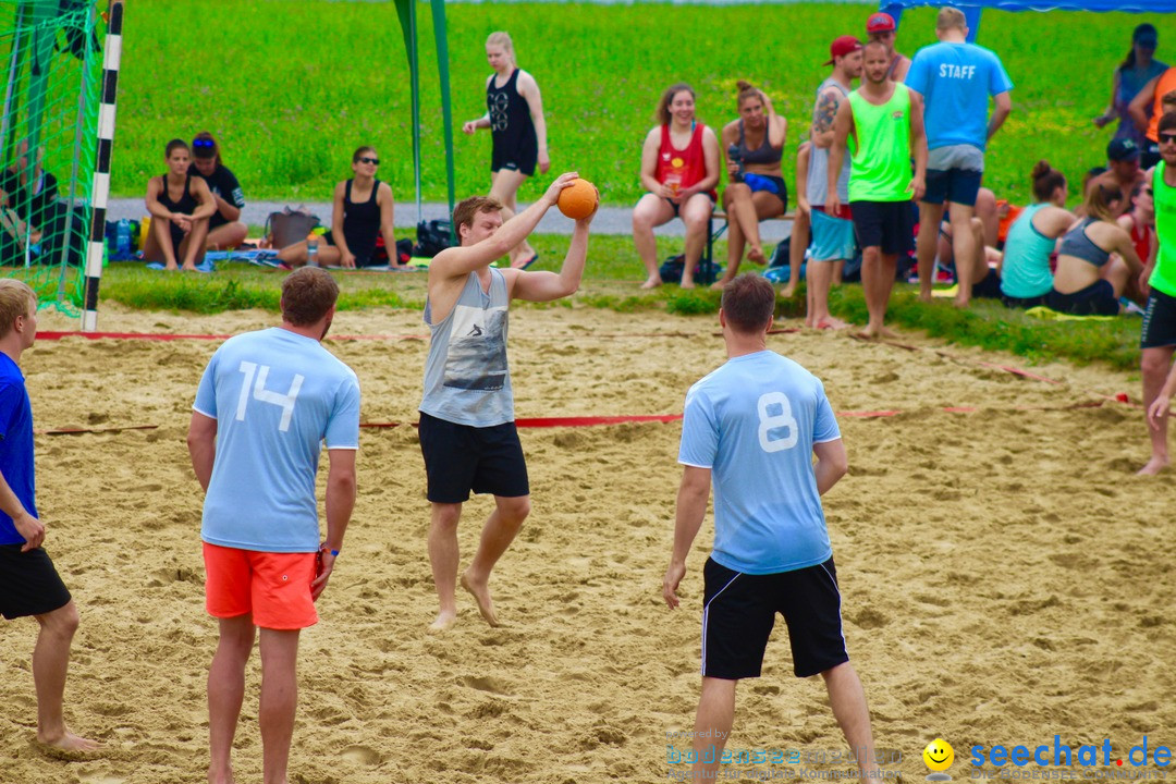 Beach Handball: Schweiz - Arbon am Bodensee, 09.07.2017