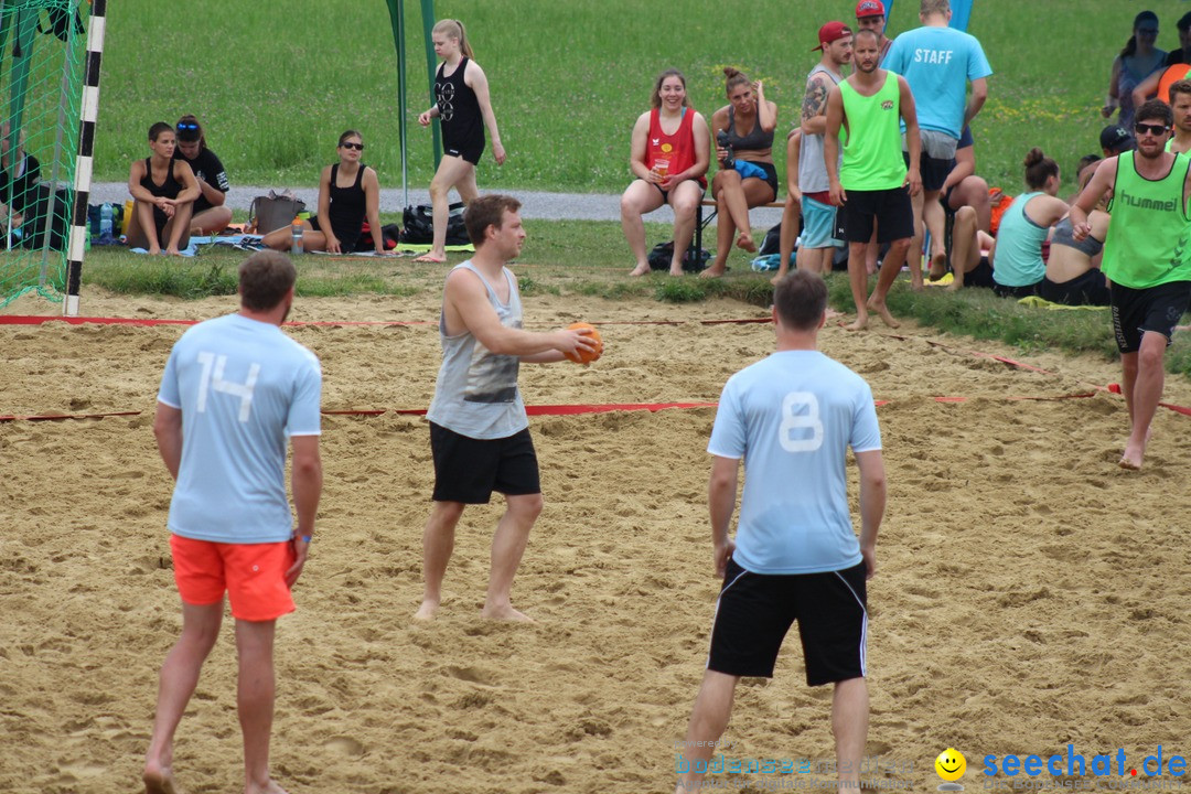 Beach Handball: Schweiz - Arbon am Bodensee, 09.07.2017