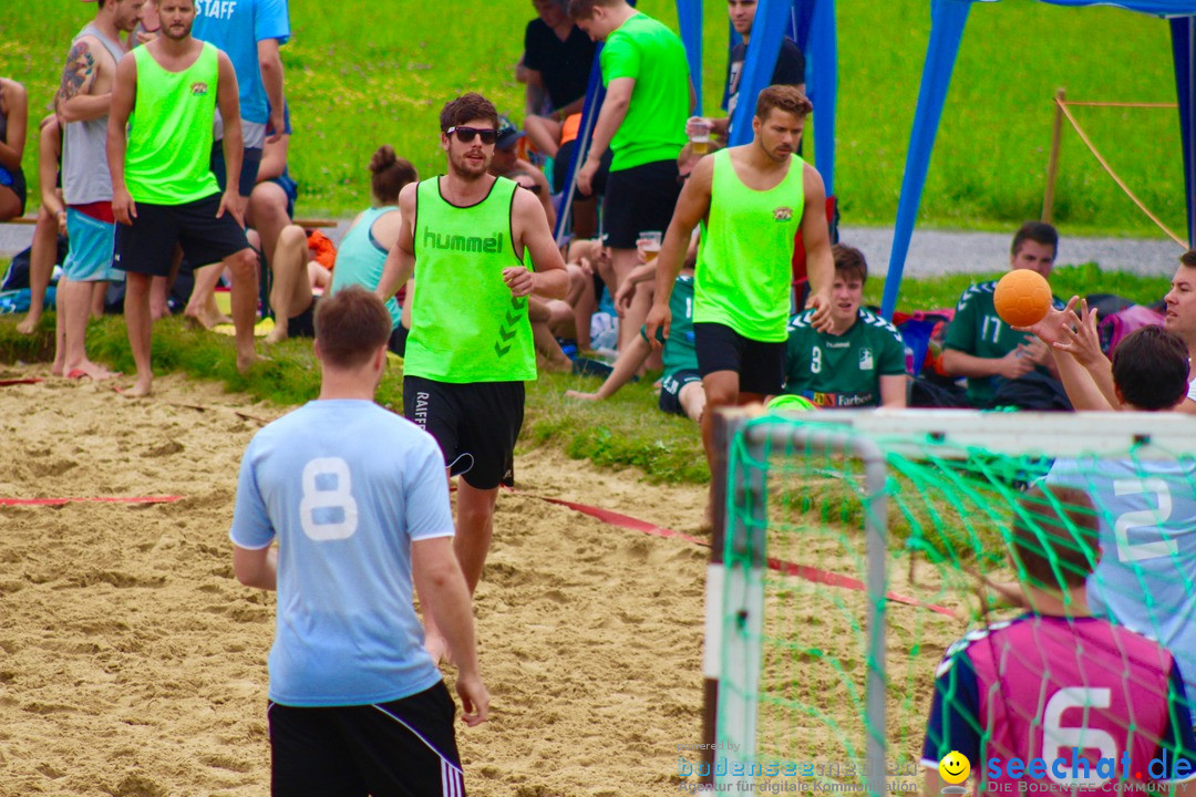 Beach Handball: Schweiz - Arbon am Bodensee, 09.07.2017