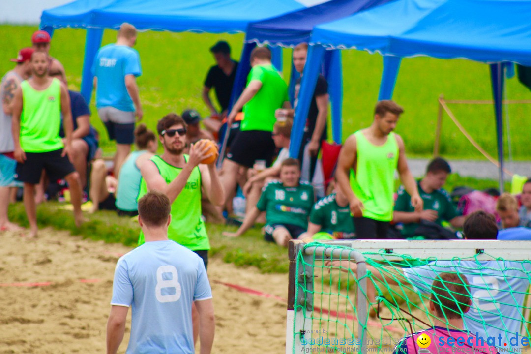 Beach Handball: Schweiz - Arbon am Bodensee, 09.07.2017