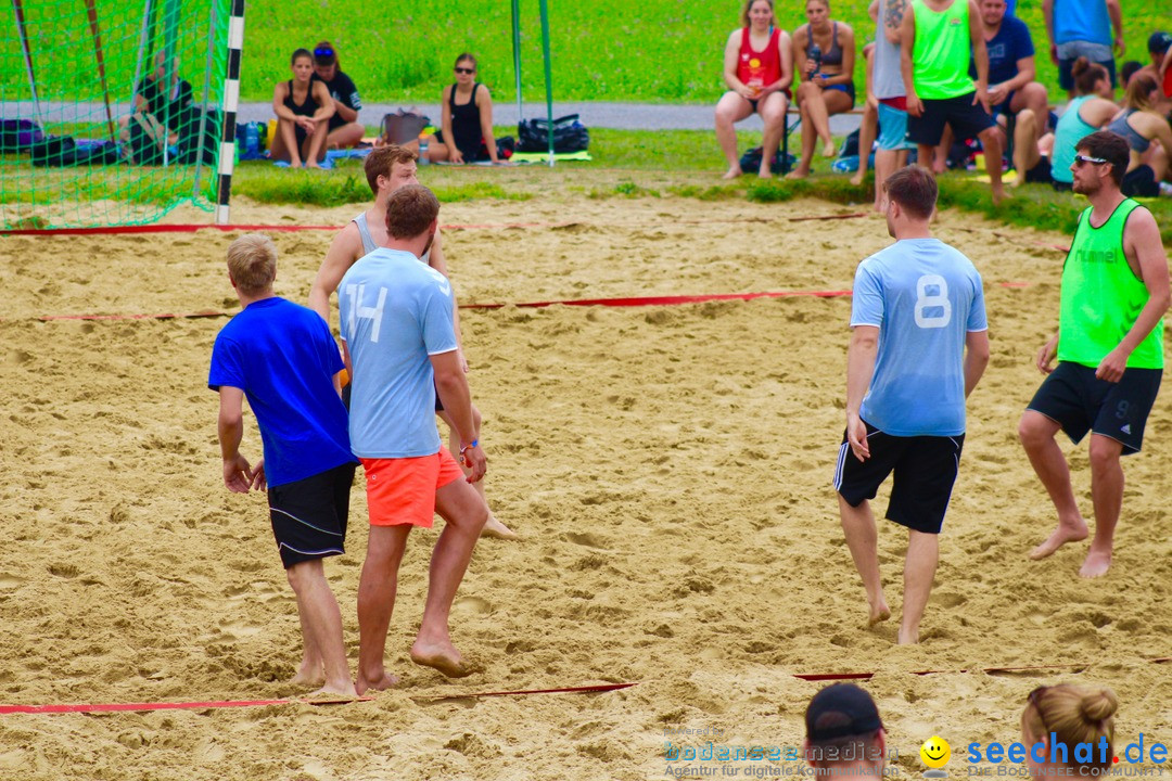 Beach Handball: Schweiz - Arbon am Bodensee, 09.07.2017