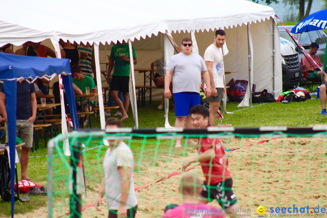 Beach Handball: Schweiz - Arbon am Bodensee, 09.07.2017