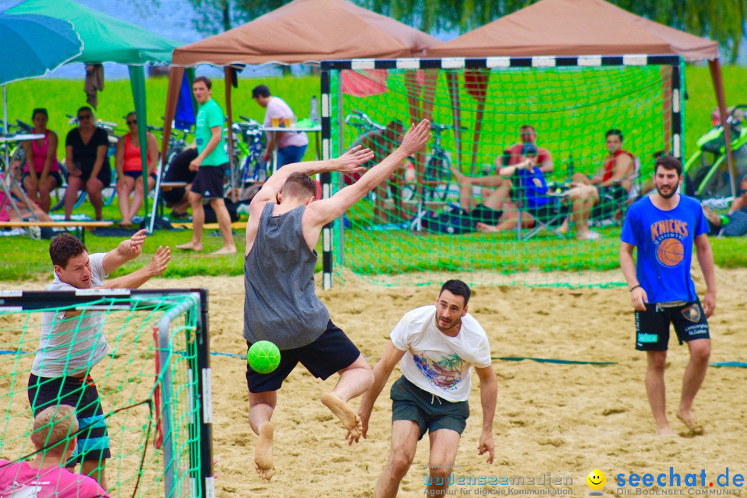 Beach Handball: Schweiz - Arbon am Bodensee, 09.07.2017