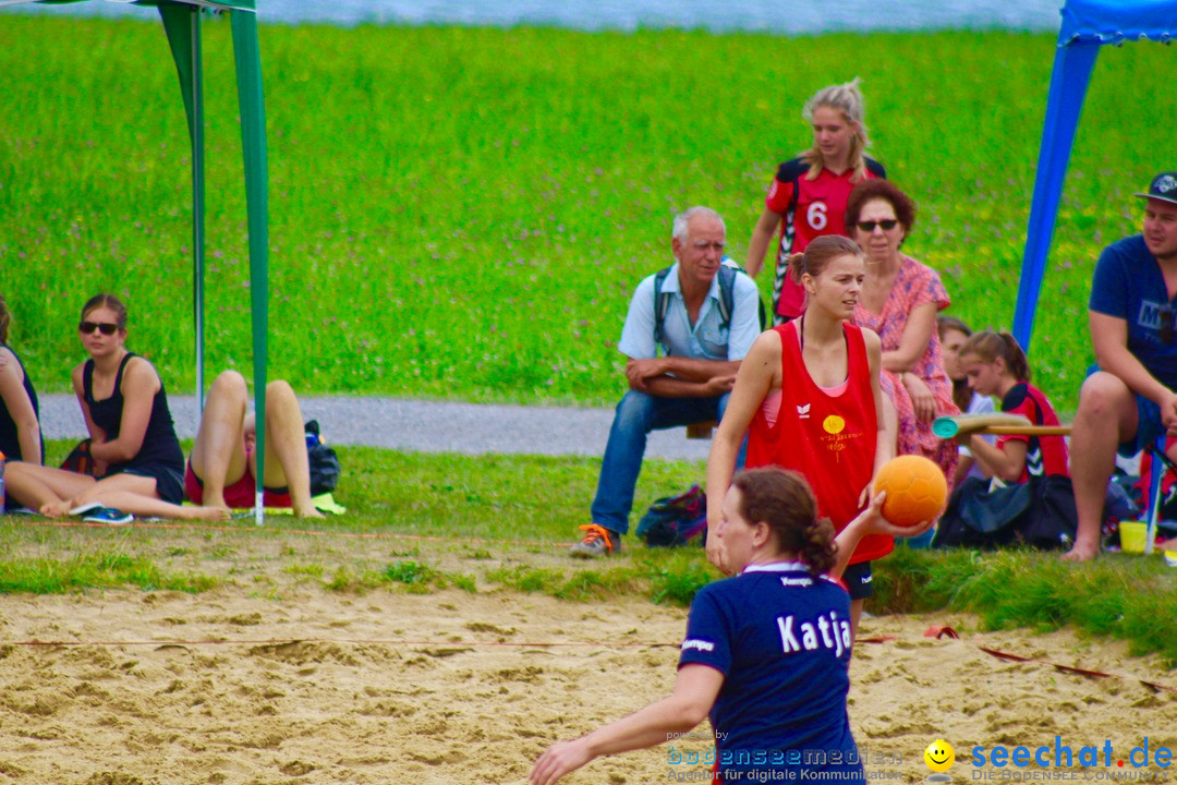 Beach Handball: Schweiz - Arbon am Bodensee, 09.07.2017