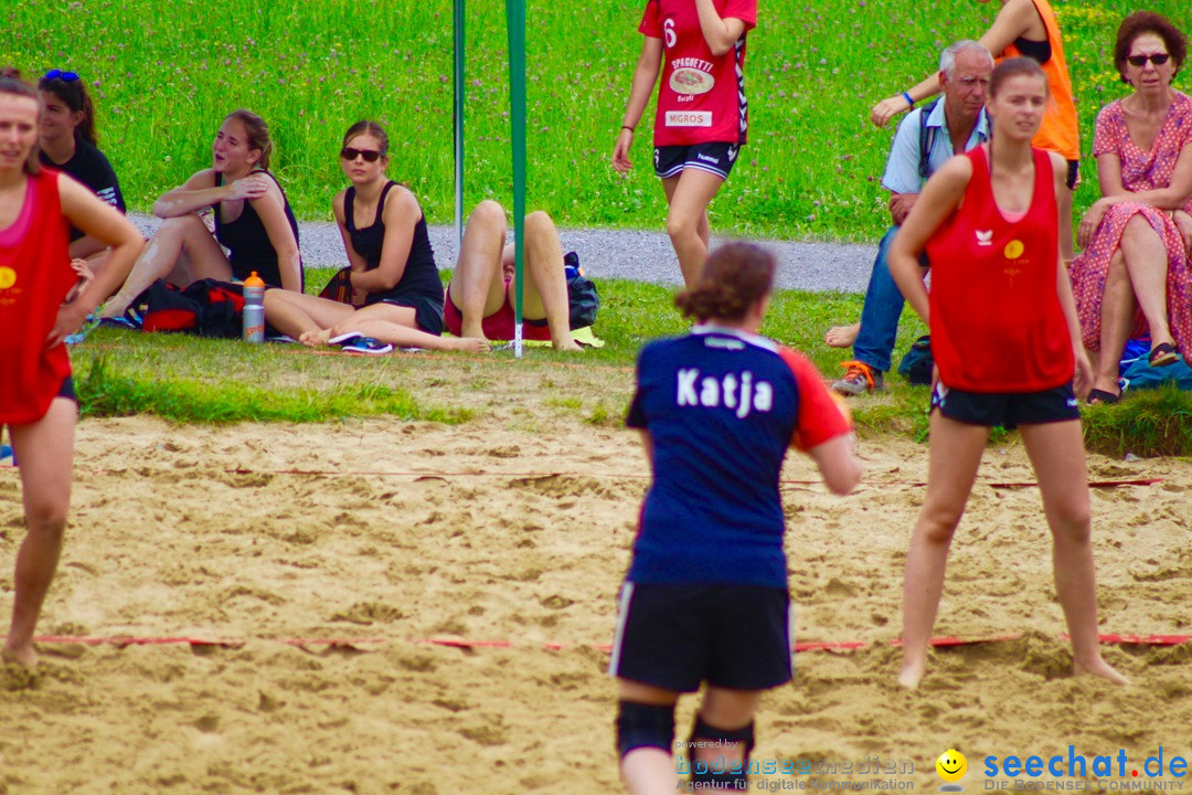 Beach Handball: Schweiz - Arbon am Bodensee, 09.07.2017