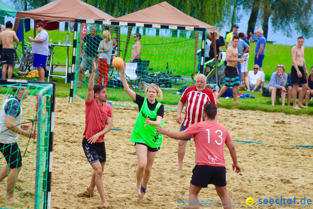 Beach Handball: Schweiz - Arbon am Bodensee, 09.07.2017